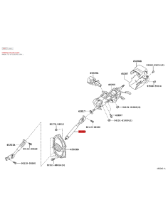 Lower intermediate steering column for Toyota Land... 2
