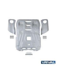 Radiator + engine protection 6 mm for Toyota Hilux Revo...