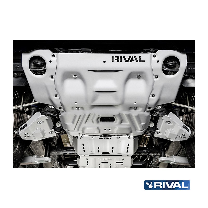 Radiator + engine protection 6 mm for Toyota Hilux Revo 2015 - Current - Rival