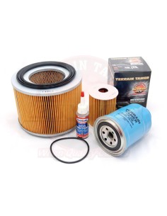 Complete filter kit for Nissan Patrol Y61 3ltd - Terrain...