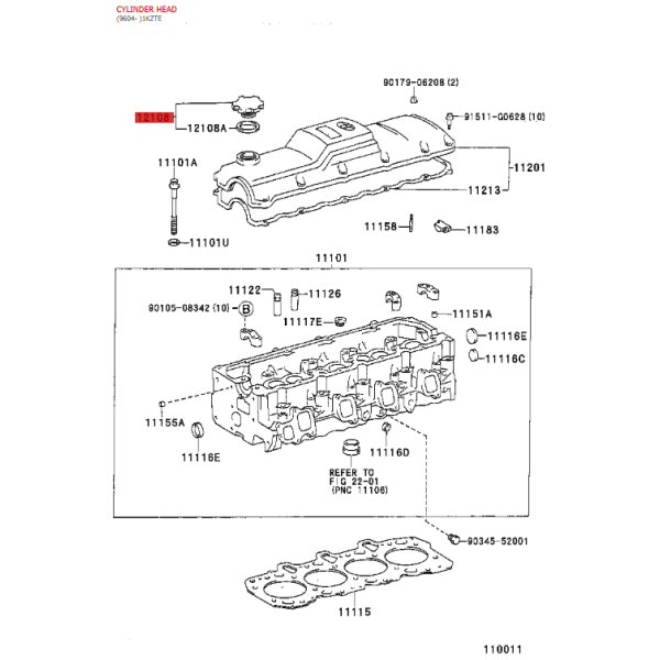 Oil Filler Cap For Toyota Land Cruiser...