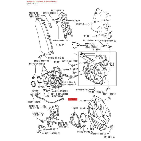Sensor Kurbelwellenposition N-2 Für Toyota Land...