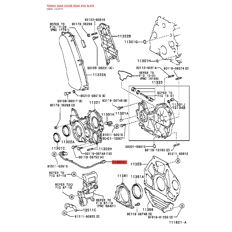Crankshaft Position Sensor N-2 For Toyota Land Cruiser J9 /12/HILUX - Original Toyota Land Cruiser
