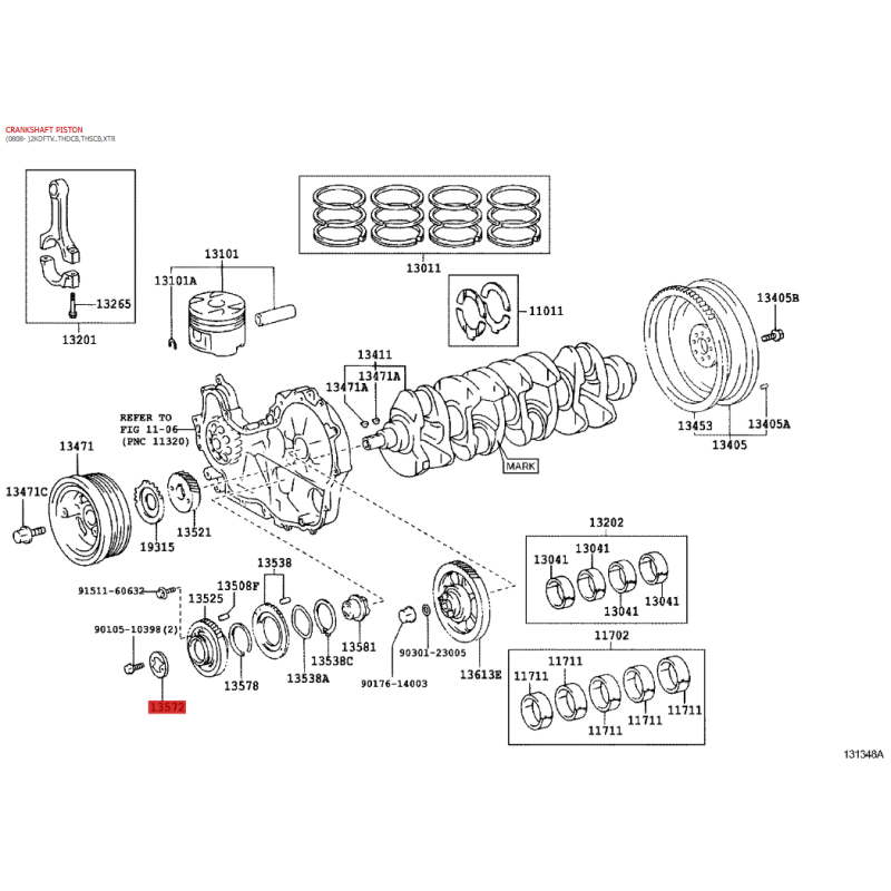 Placa de pressão Engrenagem intermediária, para Toyota Land Cruiser J7/9/12/15/Hilux/4 Runner - Original Toyota Land Cruiser