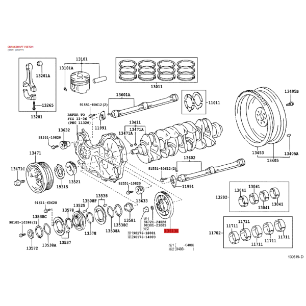 Einspritzgetriebe, für Toyota Land Cruiser J12...