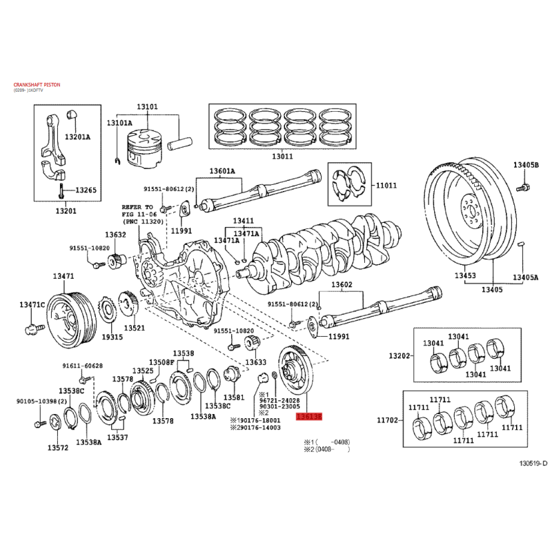 Einspritzgetriebe, für Toyota Land Cruiser J12 /15/Hilux - Original Toyota Land Cruiser