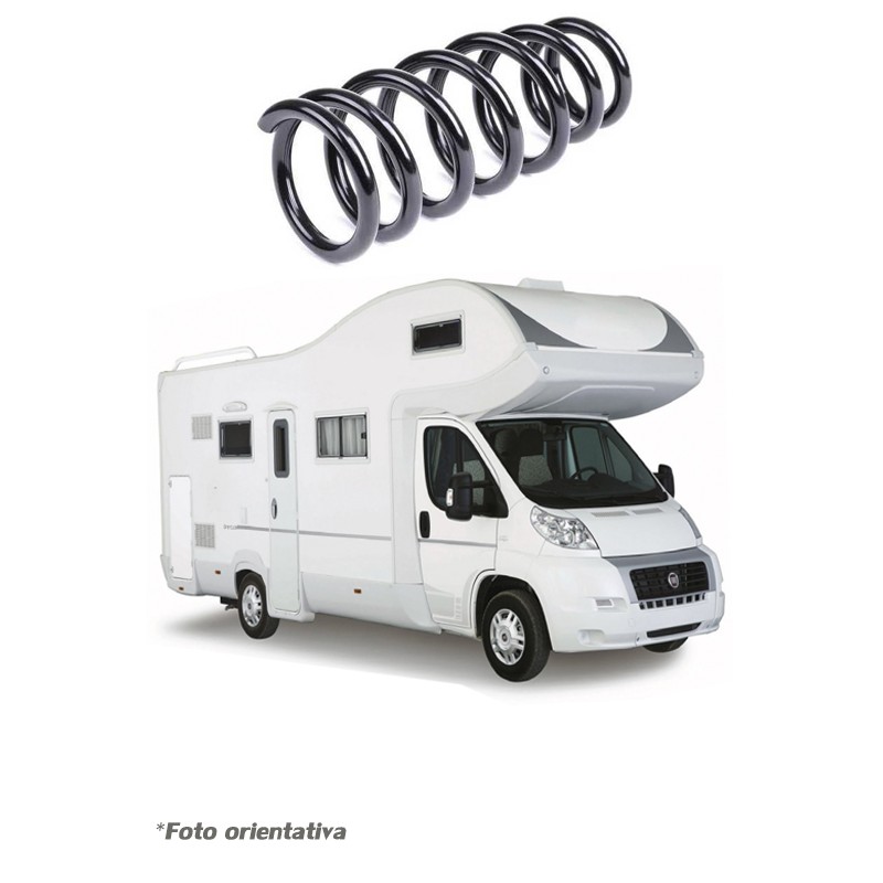 Molla anteriore rinforzata (nera) per Fiat Ducato / Citroen Jumper / Peugeot Boxer (con mansarda) - Pedders