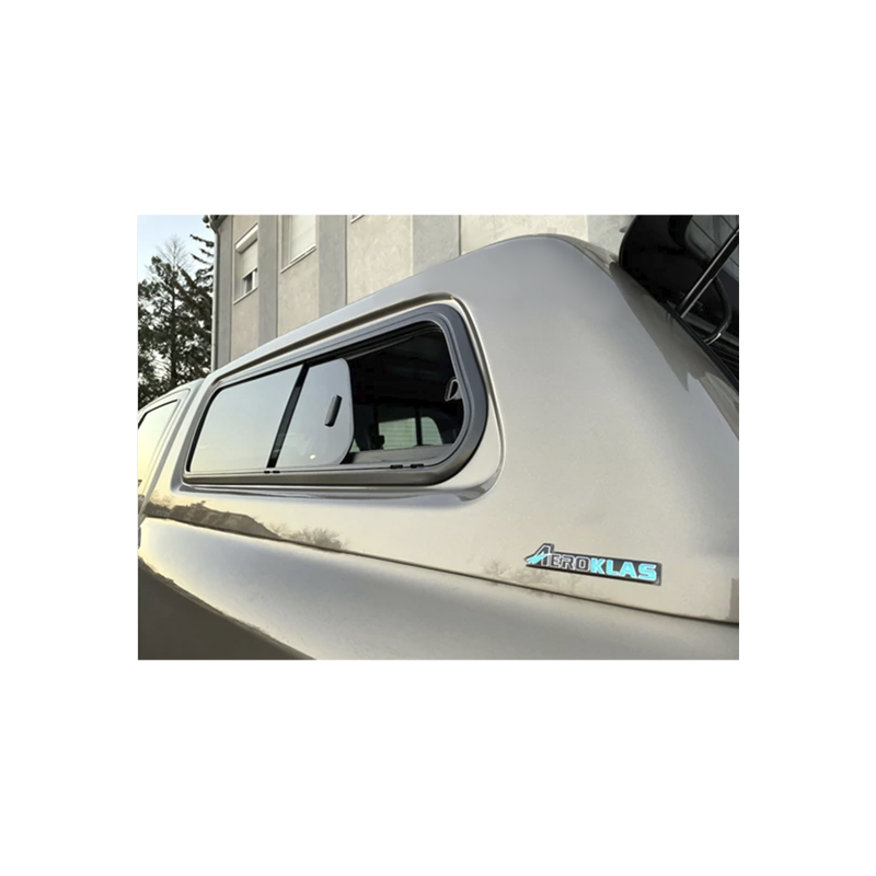 Aeroklas Stylish Reinforced Hardtop in ABS with sliding windows for Ford Ranger (2015-2022)