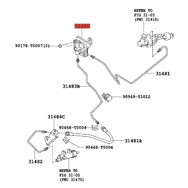 Set accumulatore frizione per Toyota Hilux vigo...
