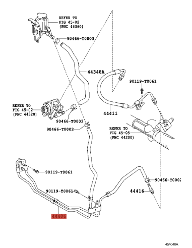 Return pipe subassembly, For Toyota Hilux Vigo...