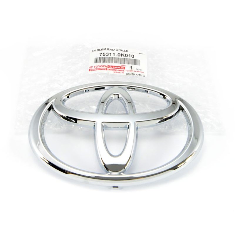 Emblema para Toyota, rejilla del radiador delantero para Toyota Hilux Vigo - Original Toyota Land Cruiser
