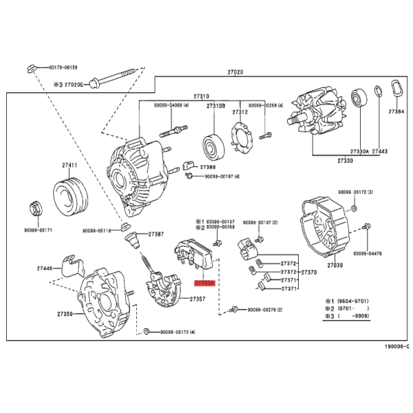 Lichtmaschinenregler, Für Toyota Land Cruiser...