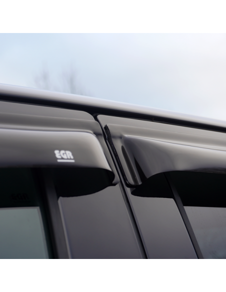 Deflettori finestrini per Mercedes XClass (2018-) Nissan Navara D23 (2015 - 2021) (4 PEZZI) N4 - OFFROAD