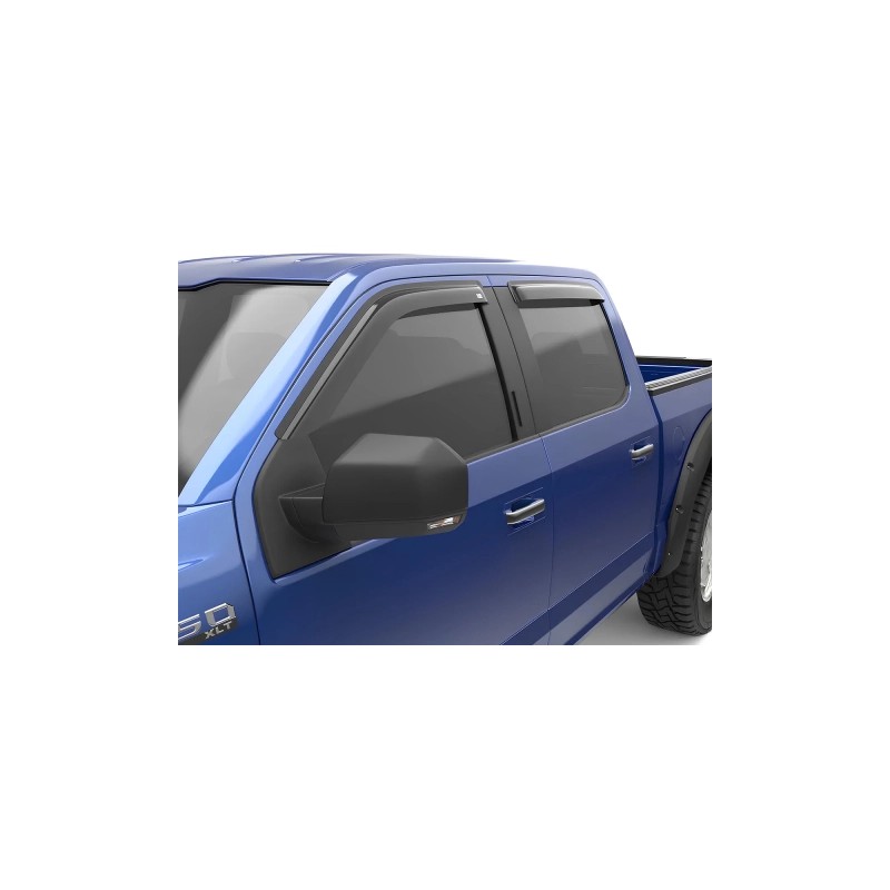 Deflettori finestrini per Mercedes XClass (2018-) Nissan Navara D23 (2015 - 2021) (4 PEZZI) N4 - OFFROAD