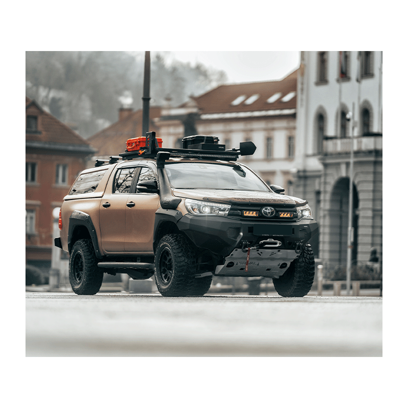 Paraurti anteriore in alluminio per Toyota Hilux 2015 - 2020 - Rival