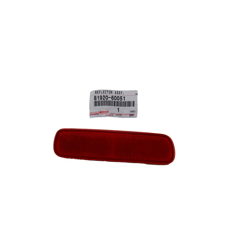 Left rear reflector, for Toyota Land Cruiser J10 - Original Toyota Land Cruiser
