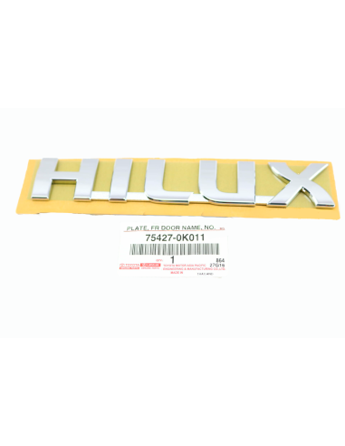 Emblem HILUX, front doors or tailgate, for...