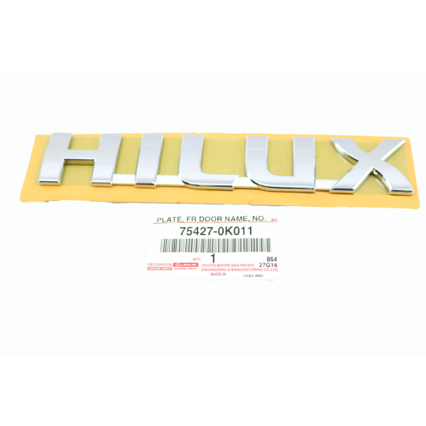 Emblema HILUX, porte anteriori o portellone...