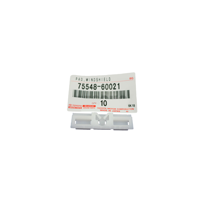 Agrafe de moulure extérieure vitre avant Pour Toyota Land Cruiser J20 - Original Toyota Land Cruiser