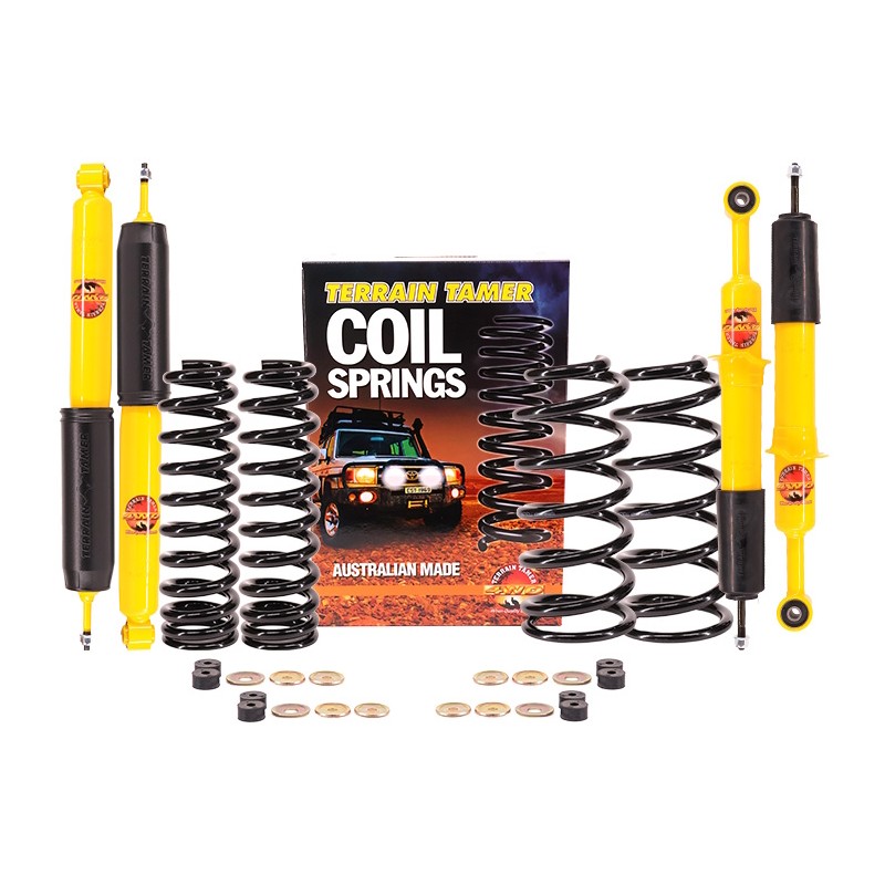Kit de suspension complet renforcé +50mm Toyota Land Cruiser J250 (2024-Actuel) - Terrain Tamer