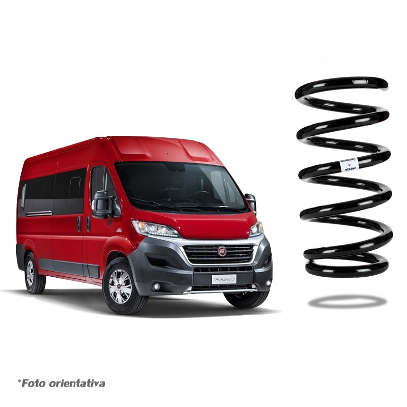 Muelle delantero reforzado (negro) para Fiat Ducato/Citroën Jumper/Peugeot Boxer/Toyota Proace Max integral - Pedders