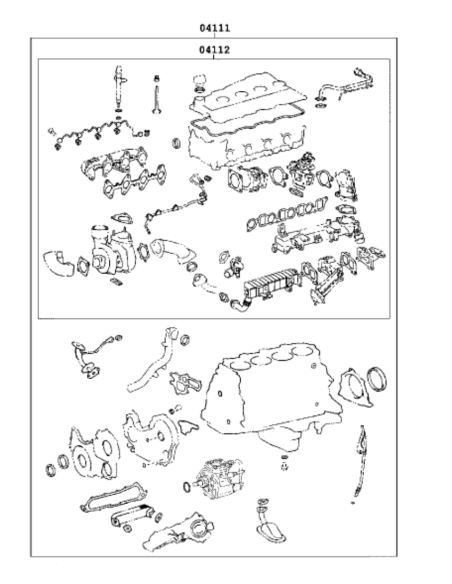 kit juntas motor completo