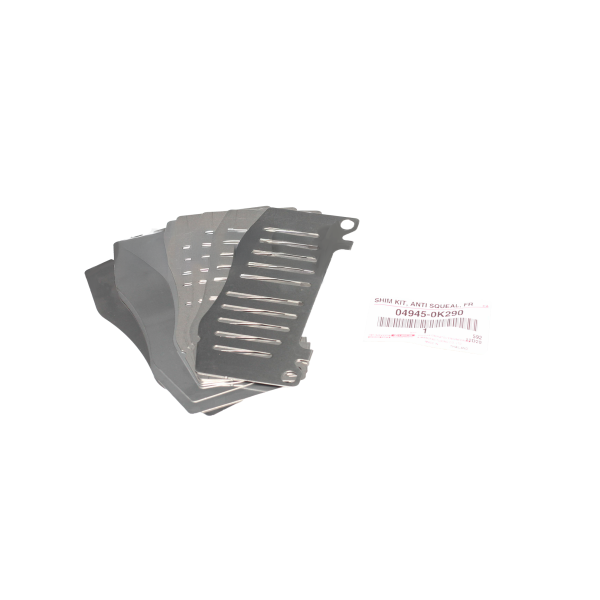 Anti-squeal shim set for front brake calipers...