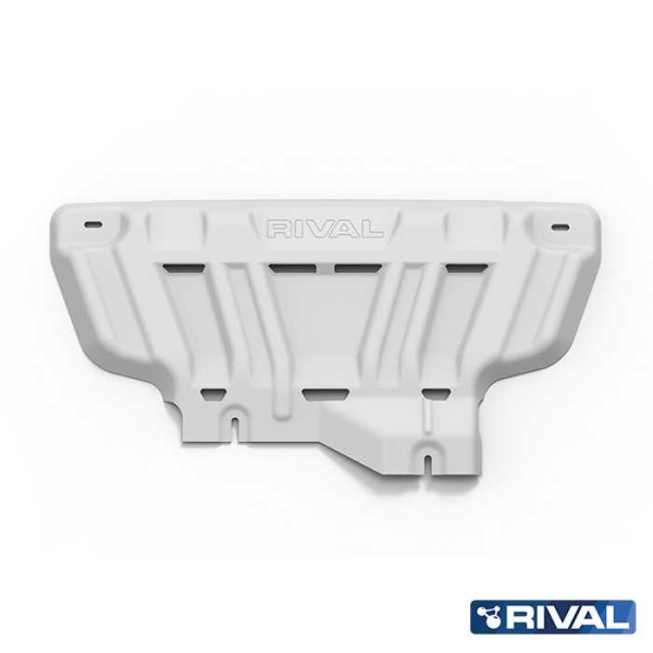 Radiator protection 6 mm made of duralumin Ford Ranger PX4 (2022 - Present)/ Volkswagen Amarok (2023 - Present) - Rival