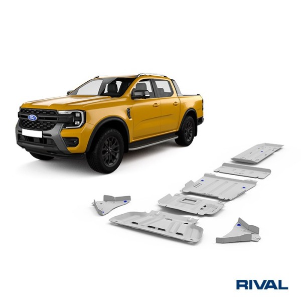 Kit complet de 6 protections en duraluminium...