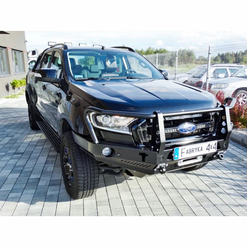 copy of Detachable Bullbar reinforced bumper Fabryka for Mitsubishi Montero V20/40 - Fabryka 4x4