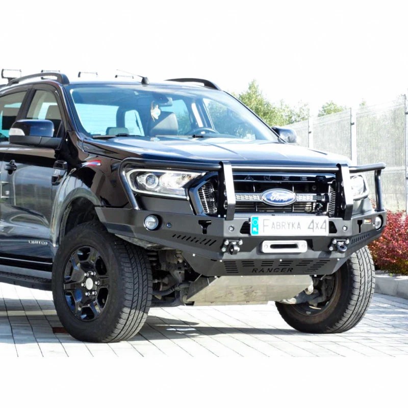 cópia do Bullbar removível para-choque Fabryka reforçado Mitsubishi Montero V20/40 - Fabryka 4x4