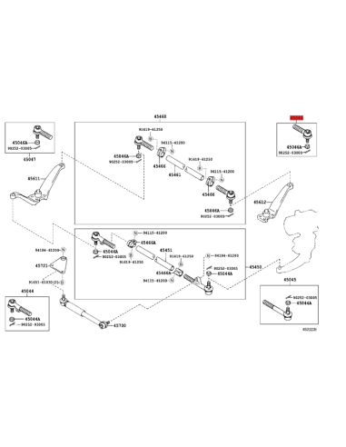 ROTULAS DIRECCION, BARRA ACOPLAMIENTO, ORIGINALES