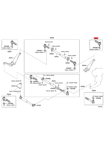 ROTULAS DIRECCION, BARRA ACOPLAMIENTO, ORIGINALES