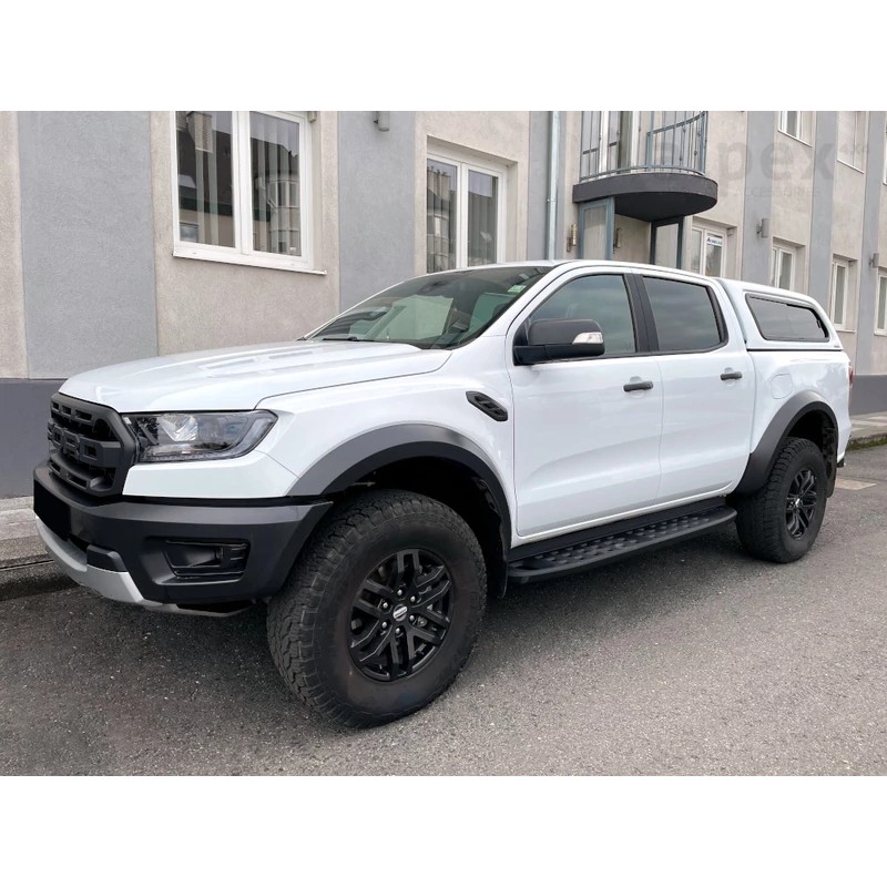 Verstärktes Aeroklas Stylish Hardtop aus ABS mit Schiebefenstern für Ford Ranger (2015-2022)