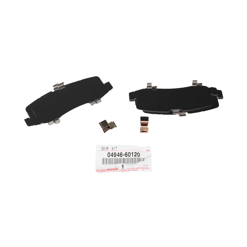 cópia do Kit de placas de desgaste do freio das pinças traseiras para Toyota Land Cruiser J10 - Original Toyota Land Cruiser
