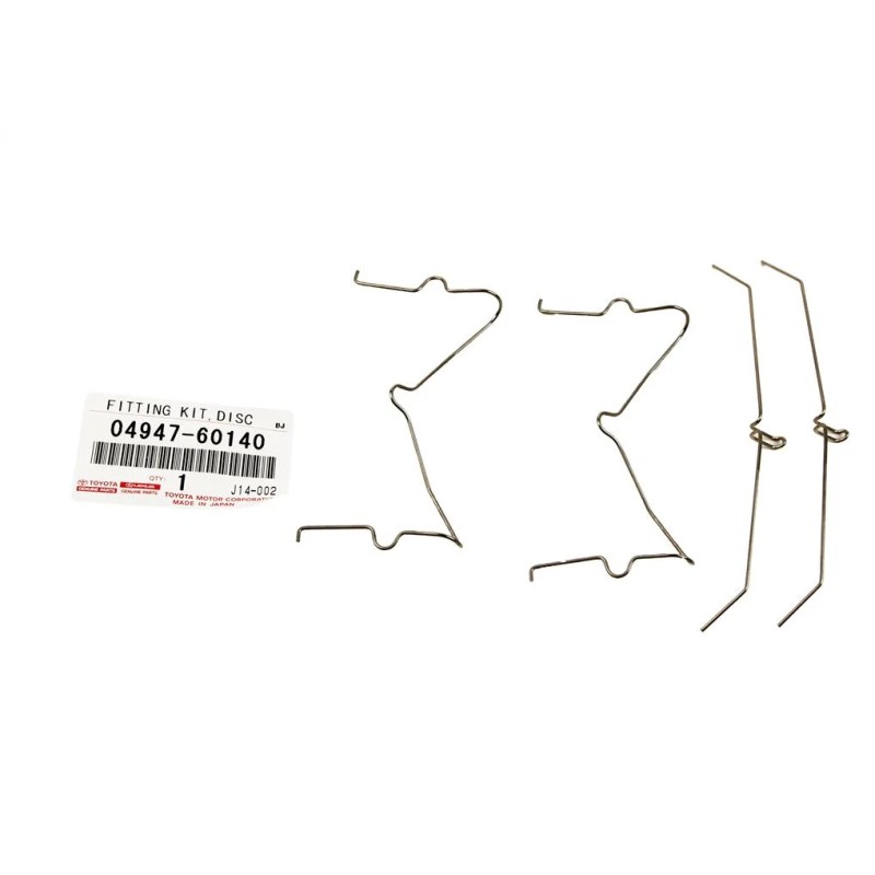 copy of Kit di 4 guide pastiglie anteriori per Toyota Land Cruiser J10 - Originale Toyota Land Cruiser