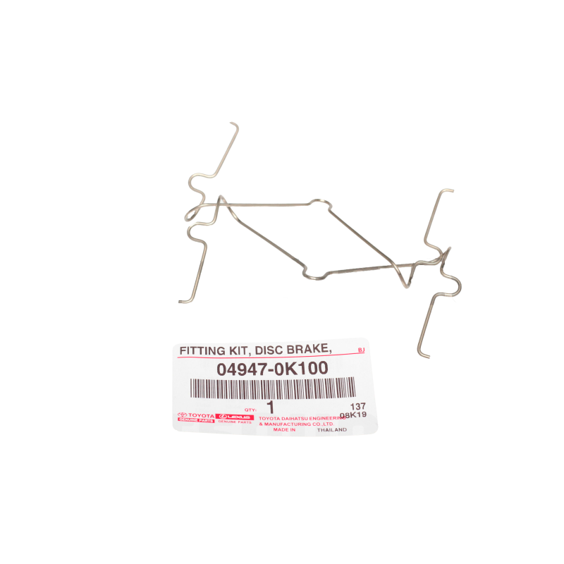 front brake caliper clip for Toyota Hilux Revo - Original Toyota Land Cruiser