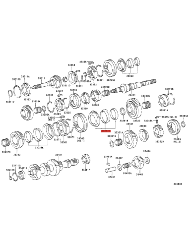Synchronizer Gear N-1 For Toyota Land Cruiser...