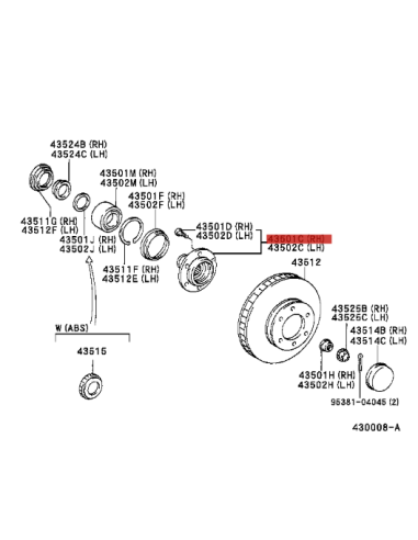 Front Bushing For Toyota Land Cruiser J9 -...