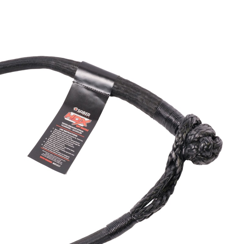 Saber 10,000KG HDX SaberPro Bound Soft Shackle - Longueur