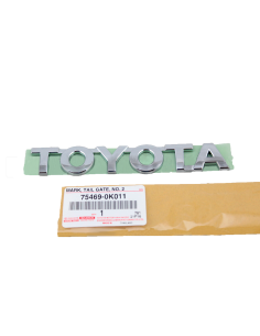 Emblème TOYOTA, hayon arrière, pour Toyota Hilux Vigo -...
