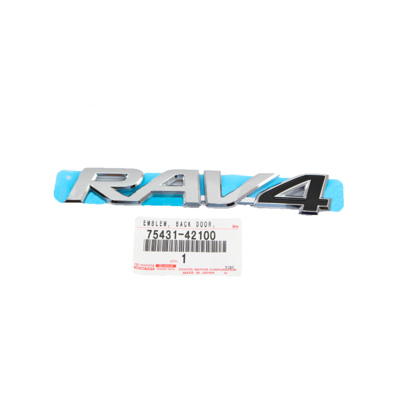Emblema de puerta posterior para Toyota RAV4 (12/2012 al 10/2015) - Original Toyota Land Cruiser