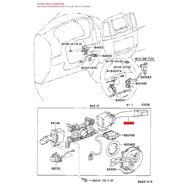 Scheibenwischerhebel, Für Toyota Land Cruiser...