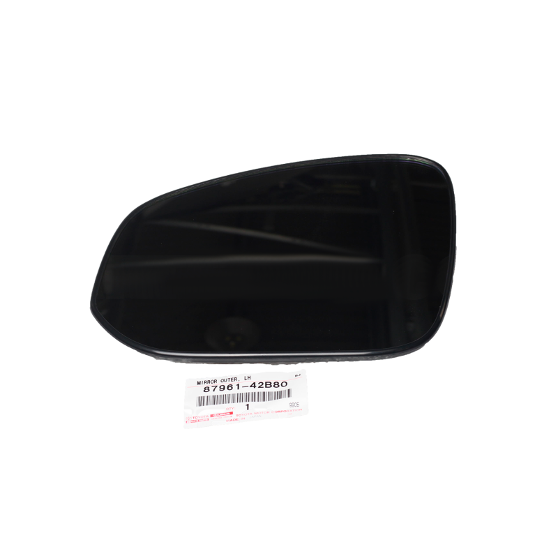 Left side mirror or glass for Toyota Rav-4 (from 2013 to 2018) - Original Toyota Land Cruiser