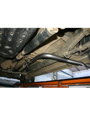 Exhaust pipe Tecinox side exit after turbo...