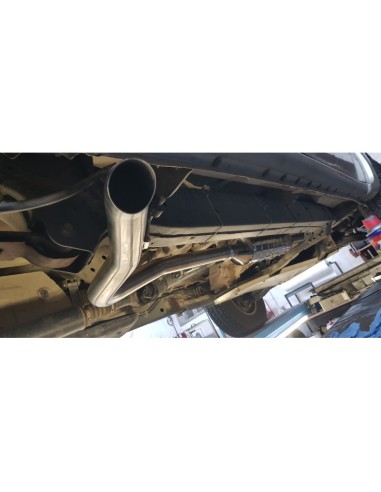 Exhaust pipe Tecinox side exit after turbo...