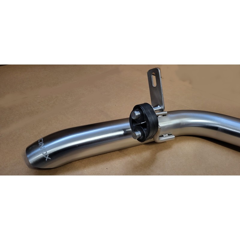 Exhaust pipe Tecinox side exit after catalytic converter (full line) Toyota Hilux Vigo 2011 - 2016