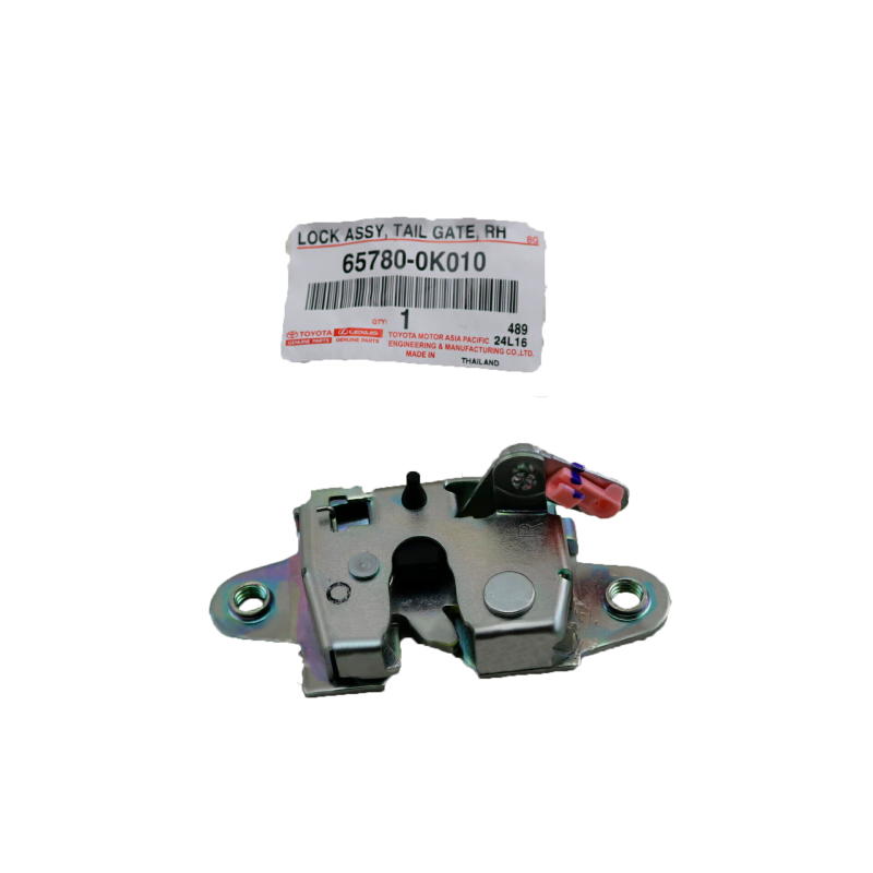 Right rear tailgate lock assembly for Toyota Hilux - Original Toyota Land Cruiser