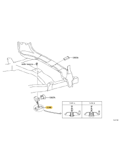 Soporte rueda de repuesto, para Toyota Hilux revo -... 2