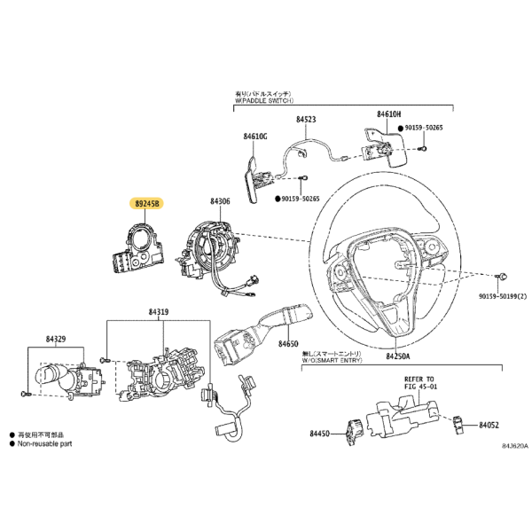 Capteur de rotation, Pour Toyota Rav4 (du...